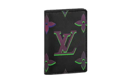 LOUIS VUITTON Organizer Pocket Black Borealis
