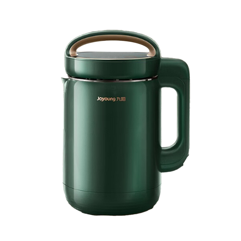 Joyoung Soybean Milk Maker Household Wall-breaking Filter-Free Fully Automatic 1.2L Easy-to-Clean Rice Pastry Maker 304 Stainless Steel 3/4 Person Multi-Function Retro Green DJ12A-D260