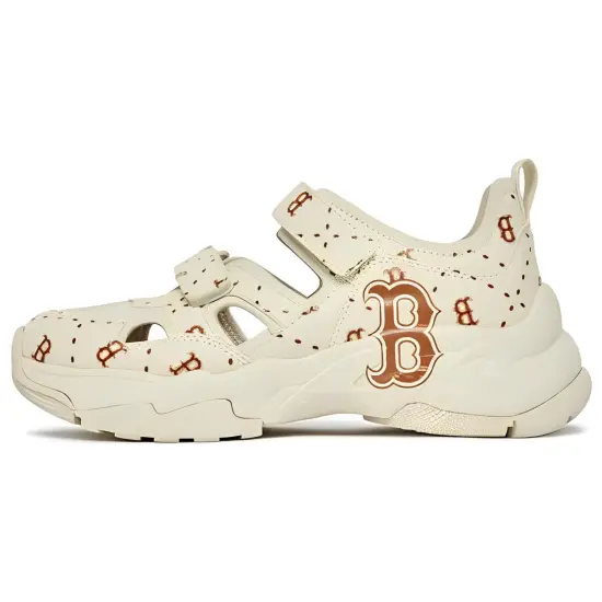 MLB Sandal Chunky Mask River Trekking Shoes Unisex Beige Brown