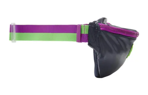 Nike Nylon Shoulder Bag, Crossbody Bag, Fanny Pack Regular Unisex Obsidian/Green
