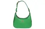 GUCCI Aphrodite Leather New Moon Shoulder Bag, Chain Bag, Handbag, Shoulder Bag Small Women's Green