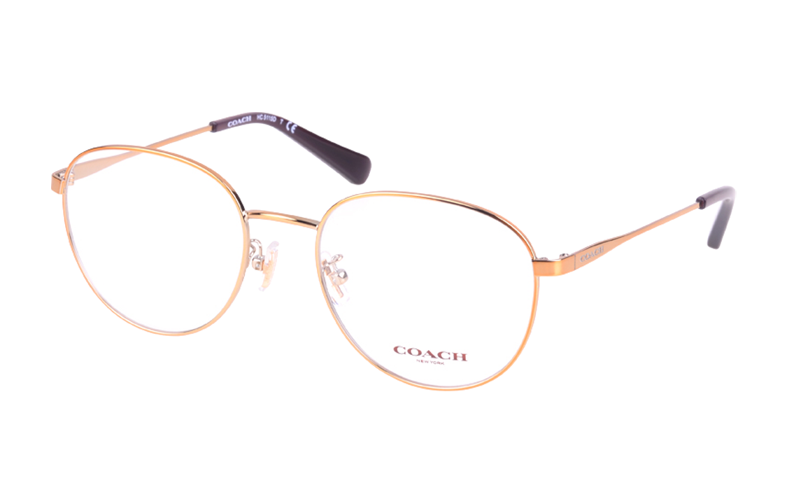 Очки COACH Irregular Frames (золотые)