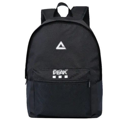 PEAK Nylon Backpack Unisex Black