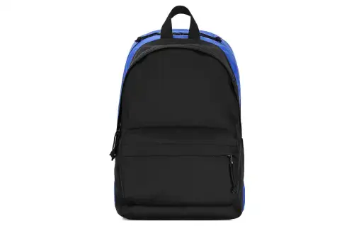 Balenciaga Nylon Backpack Regular Women's Black/Blue