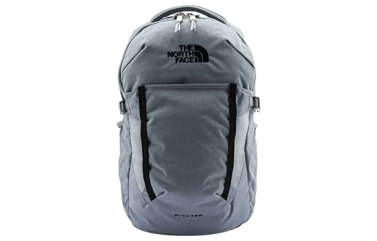 THE NORTH FACE 28L Backpack Outdoor Bag Recycled Polyester Gray Unisex