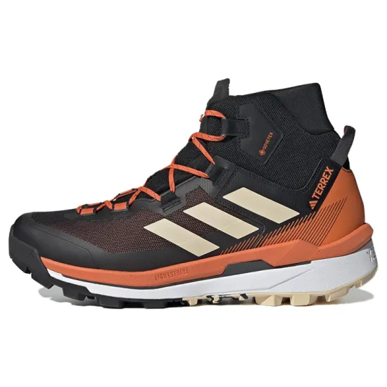 Adidas Terrex Skychaser Tech Gore-Tex Core Black Sand Strata Impact Orange