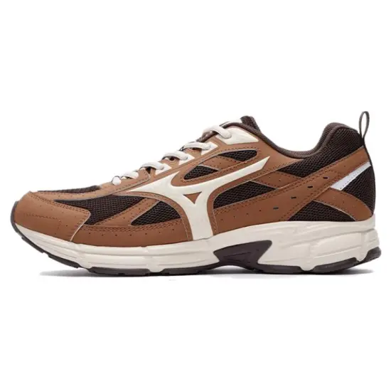 Mizuno Speed Running Shoes Unisex Low-Top Fallen Leaf Brown/Dark Coffee Brown/Oat