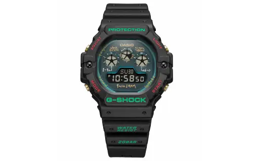CASIO Men G-SQUAD Series Green Watch DW-5900FA-1JR