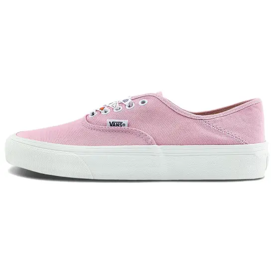 Vans Authentic Skateboarding Shoes Unisex Low-top Pink/white