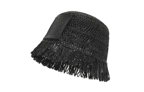 LOEWE Hats Unisex Black