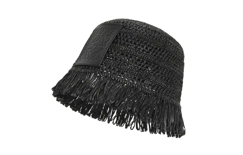 LOEWE Hats Unisex Black