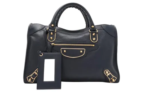 Balenciaga Sheepskin Shoulder Bag, Crossbody Bag, Handbag Regular Women's Blue