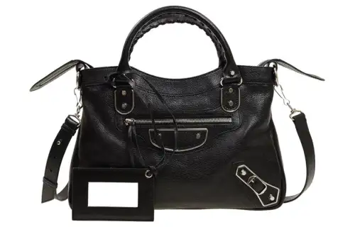 Balenciaga Sheepskin Shoulder Bag, Crossbody Bag, Handbag Women's Black