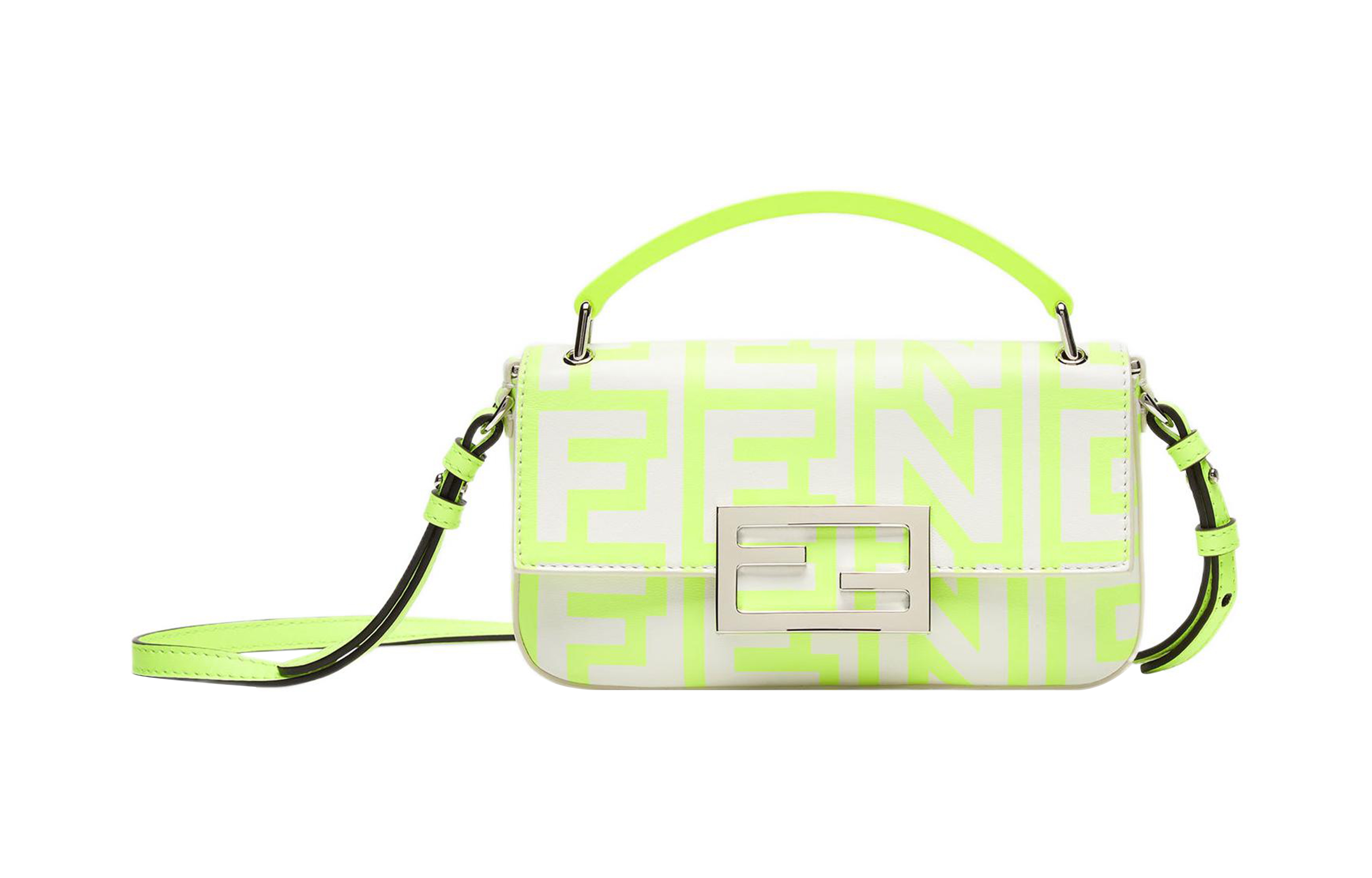 Женская сумка Fendi x Marc Jacobs (ярко-желтая)
