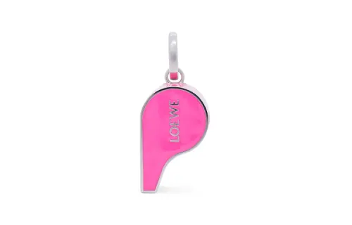 LOEWE Charms & Pendants Unisex Peach Pink