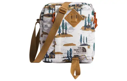 THE NORTH FACE 4.75L One Shoulder Crossbody Outdoor Bag Recycled Material Nylon Yellow Unisex