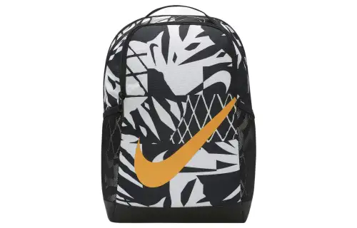 Nike Polyester Backpack Regular Unisex Black White