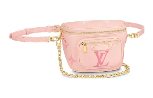 LOUIS VUITTON Mini Bumbag Gradient Pink