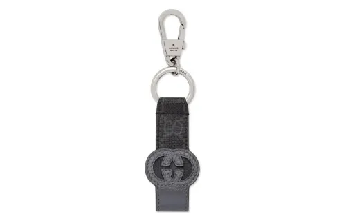 GUCCI Interlocking G Hook Fastened Keyring