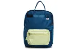 Nike Tanjun Zip Closure Polyester Handbag Backpack Regular Unisex Blue Yellow