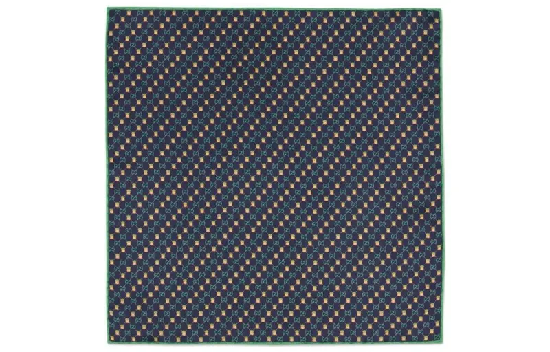 GUCCI Scarves Men's Dark Blue