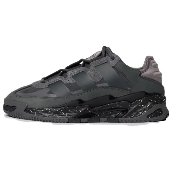 Adidas Originals Niteball Lifestyle Shoes Men Low-top Gray