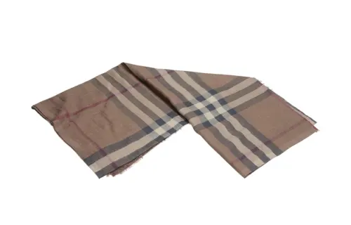 Burberry Silk Scarves Women's Brown