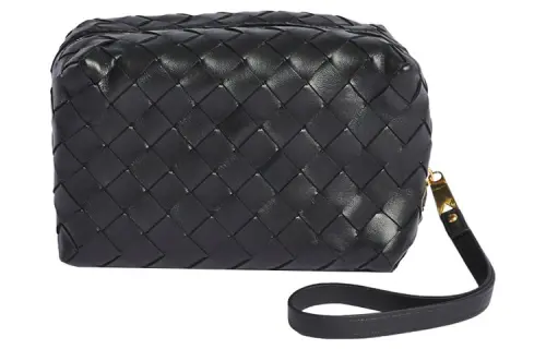 Bottega Veneta Intrecciato Zipped Clutch Bag