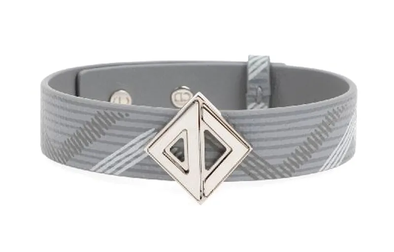 DIOR Homme Logo Plaque Bracelet