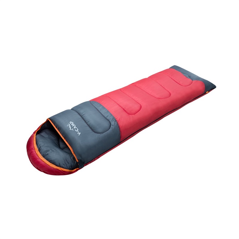 V CAMP Sleeping Bags Envelope Style, Rectangular 170 Polyester Fabric