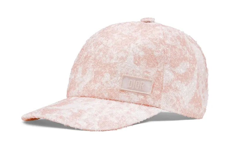 DIOR Baseball Caps Kids Pink