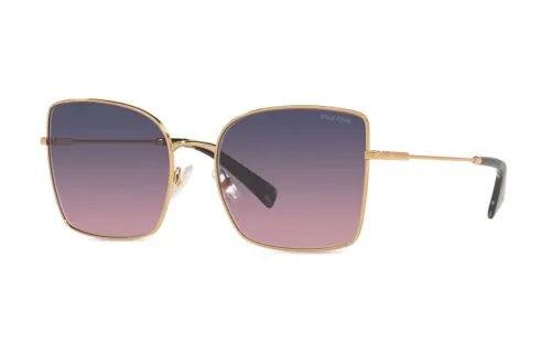 MIU MIU Sunglasses Women's Gold