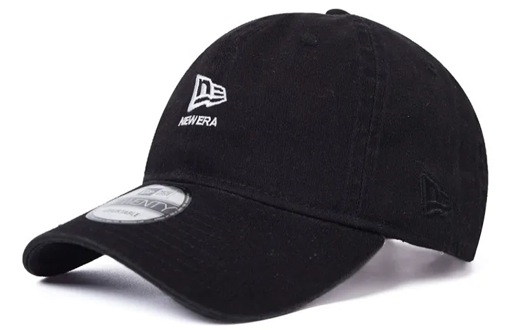 New Era Cotton Baseball Caps Unisex Black