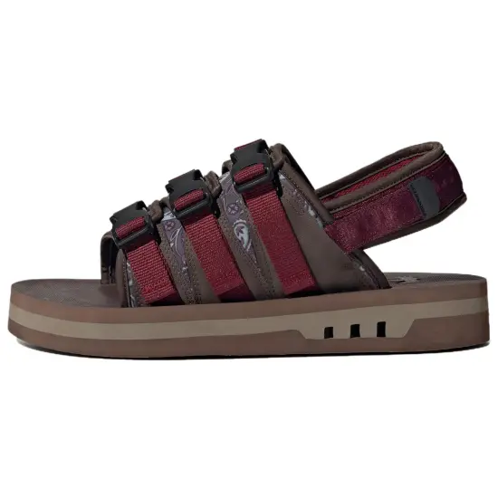 Adidas Originals AdiSTRP Beach Sandals Men Brown/Red