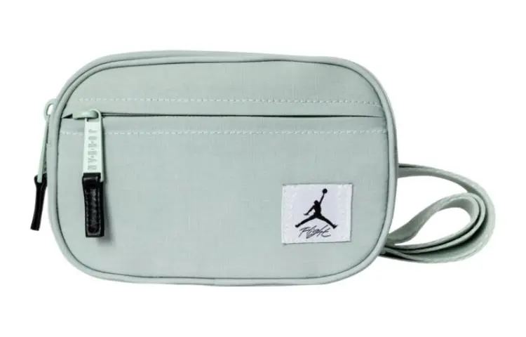 Jordan Polyester Shoulder Bag Regular Unisex Off Green