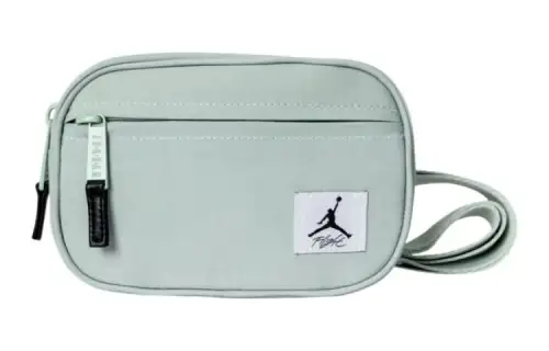 Jordan Polyester Shoulder Bag Regular Unisex Off Green