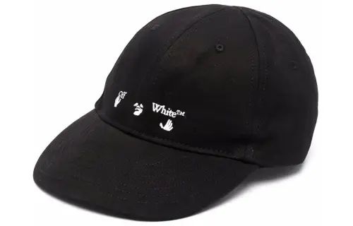 OFF WHITE Hands Off Logo Baseball Cap Hat