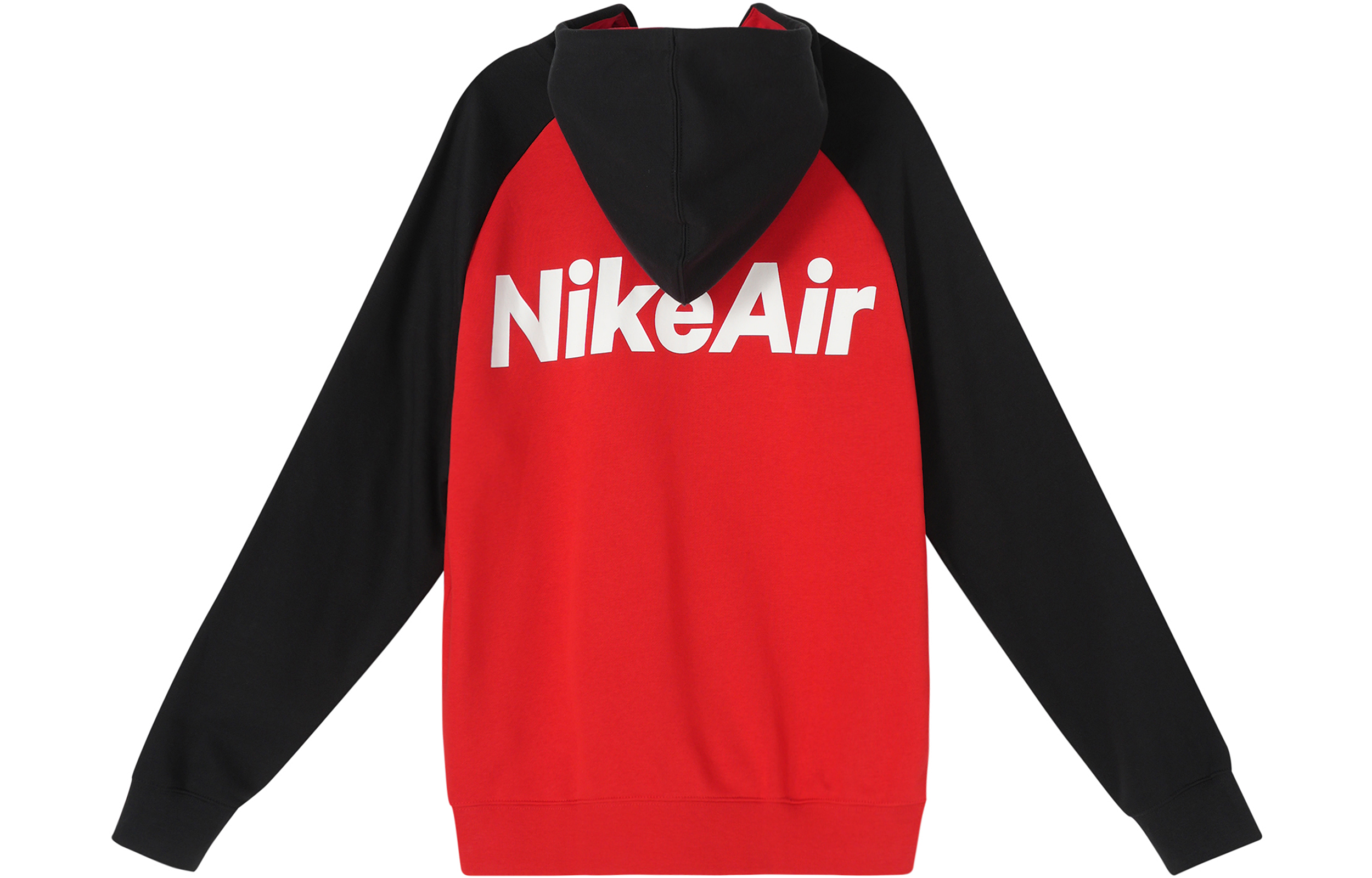 Мужская толстовка Nike С большим логотипом (красная) — фото 2
