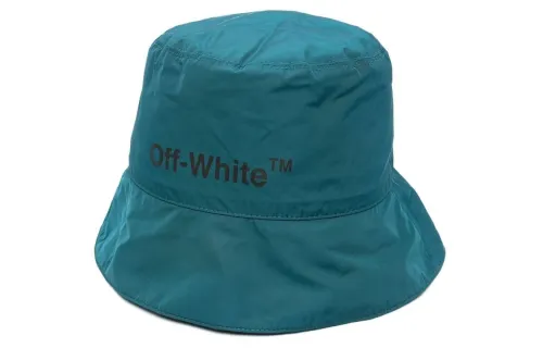 OFF WHITE Bucket Hats Men's Blue