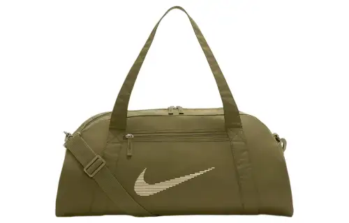 Nike Polyester Handbag, Shoulder Bag, Crossbody Bag, Gym Bag Large Unisex Khaki