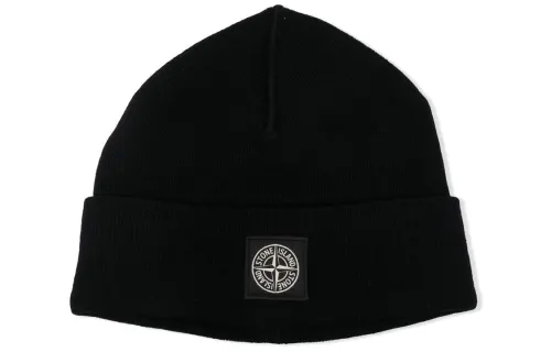 STONE ISLAND Beanies Kids Black