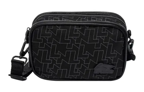 Li Ning Sports Life Collection Fabric Camera Bag, Shoulder Bag, Crossbody Bag Regular Unisex Black