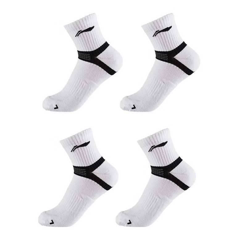 Li Ning Badminton Equipment Black Combed Cotton Men’s One Size