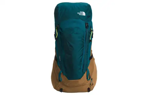 THE NORTH FACE Backpack Nylon Blue & Brown Unisex