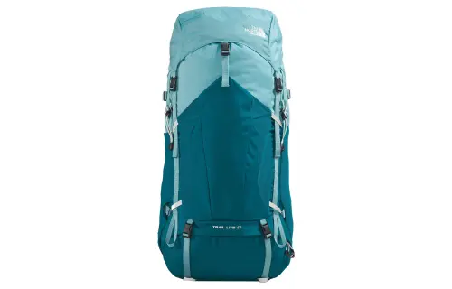 THE NORTH FACE Backpack Double Shoulder Outdoor Bag Polyester Blue Women's
