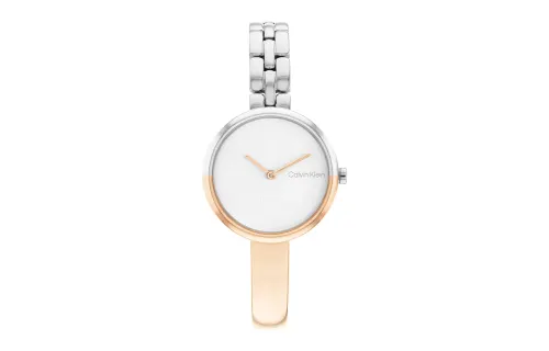 Quartz watch strap stainless steel, dial, women's watch, gift box, two-color fashionable steel belt, quartz mechanism, European style