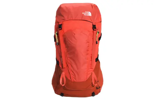 THE NORTH FACE Backpack Double Shoulder Outdoor Bag Nylon, Polyester Vintage Orange Women's