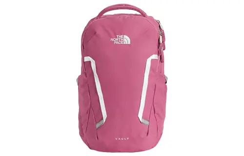 THE NORTH FACE 25L Backpack Double Shoulder Outdoor Bag Polyester Red Purple Women's