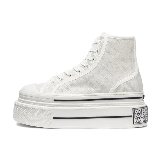 FENDI By Marc Jacobs Domino High-Tops White Canvas