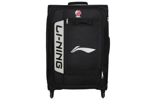 Li Ning Fabric Suitcase Luggage Unisex Black
